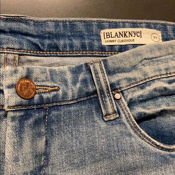 BlankNYC Skinny Classique Distressed Jeans - Picture 7 of 11